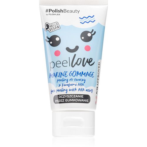 Peel Love Marine exfoliante facial limpiador con AHA ácidos 75 ml - FlosLek Laboratorium - Modalova