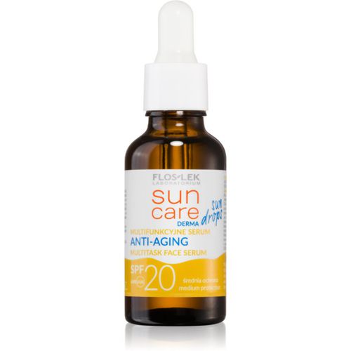 Sun Care Derma Sun Drops sérum protector con efecto antiarrugas SPF 20 30 ml - FlosLek Laboratorium - Modalova