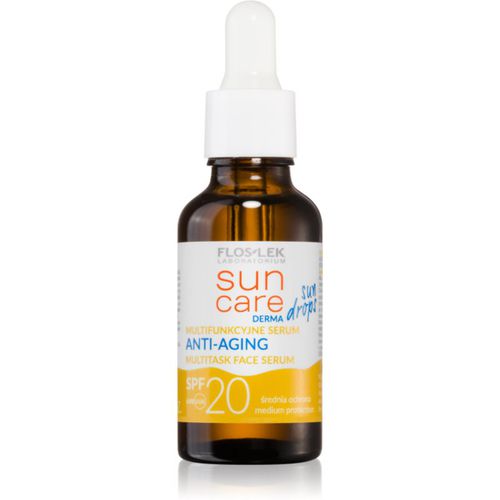 Sun Care Derma Sun Drops Schutz-Serum mit Antifalten-Effekt SPF 20 30 ml - FlosLek Laboratorium - Modalova