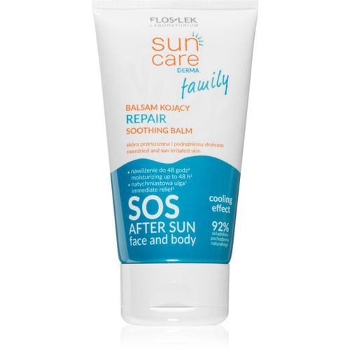 Sun Care Derma Family bálsamo calmante para después del bronceado con efecto frío 125 ml - FlosLek Laboratorium - Modalova