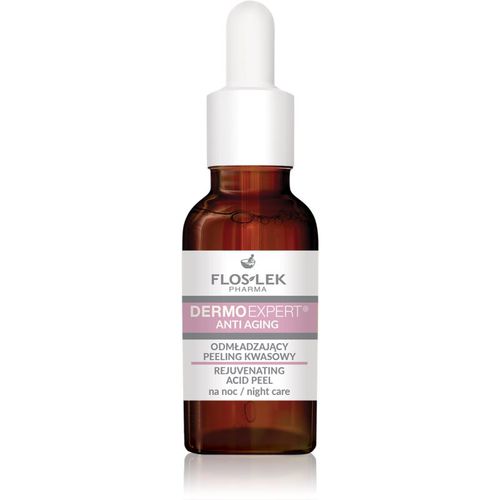 DermoExpert Acid Peel trattamento notte ringiovanente effetto esfoliante 30 ml - FlosLek Pharma - Modalova