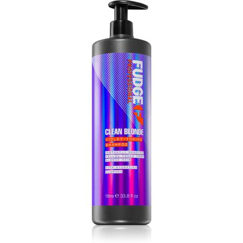 Care Clean Blonde shampoo tonificante viola per capelli biondi 1000 ml - Fudge - Modalova