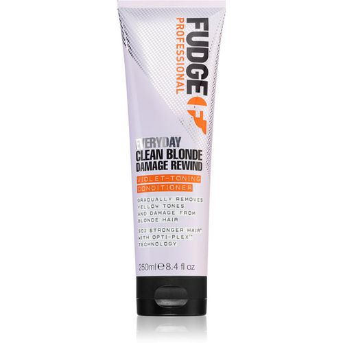 Everyday Clean Blonde Damage Rewind Conditioner acondicionador para uso cotidiano para cabello rubio y con mechas 250 ml - Fudge - Modalova