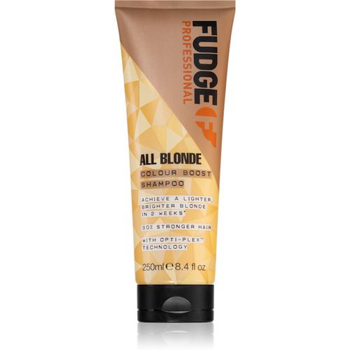 All Blonde Colour Boost Shampoo champú revitalizante para dar brillo al cabello apagado para cabello rubio 250 ml - Fudge - Modalova