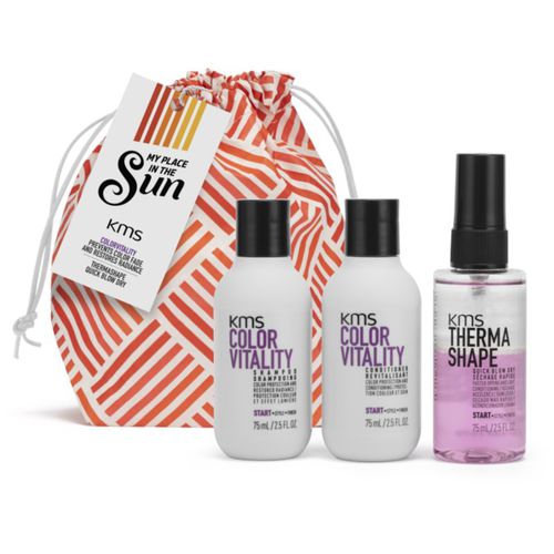 Color Vitality Travel Pack set de viaje protector de calor para el cabello - KMS - Modalova