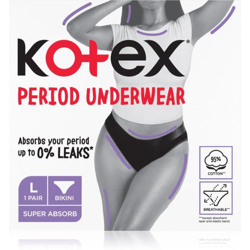 Period Underwear Size L mutandine mestruali taglia L 1 pz - Kotex - Modalova