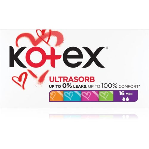 Ultra Sorb Mini tampones 16 ud - Kotex - Modalova