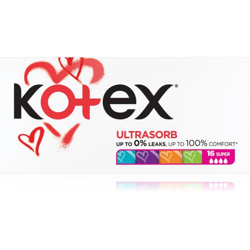 Ultra Sorb Super tampones 16 ud - Kotex - Modalova