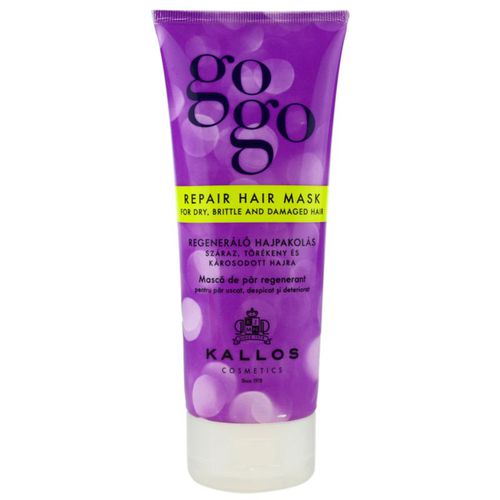 Gogo mascarilla regeneradora para cabello seco y dañado 200 ml - Kallos - Modalova