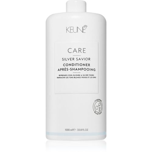 Care Silver Savior Conditioner acondicionador para cabello rubio neutralizante para tonos amarillos 1000 ml - Keune - Modalova