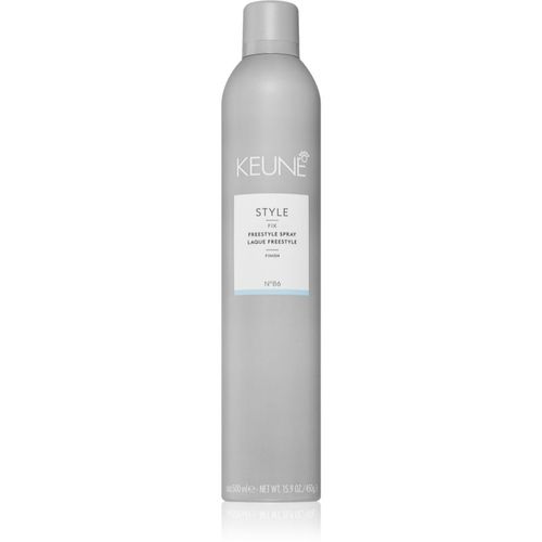 Style Freestyle Spray laca de fijación extra fuerte para extra volumen con filtro UV 500 ml - Keune - Modalova