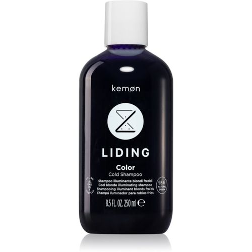 Liding Color Cold Shampoo champú para neutralizar el tono amarillo 250 ml - Kemon - Modalova