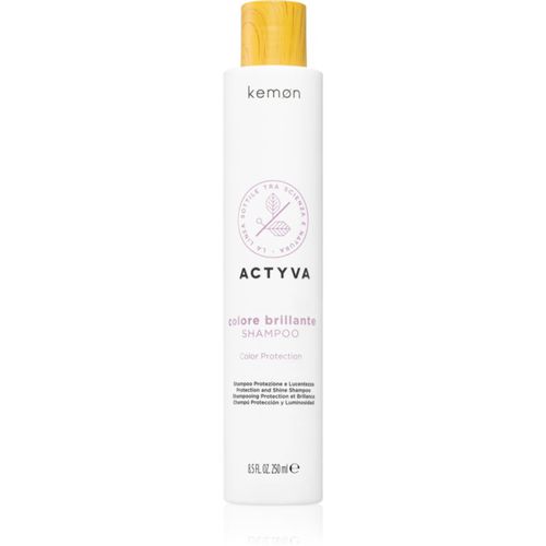 Actyva Colore Brillante Champú iluminador y fortificante para cabello teñido 250 ml - Kemon - Modalova