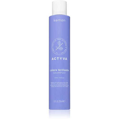 Actyva Colore Brillante champú para neutralizar el tono amarillo 250 ml - Kemon - Modalova