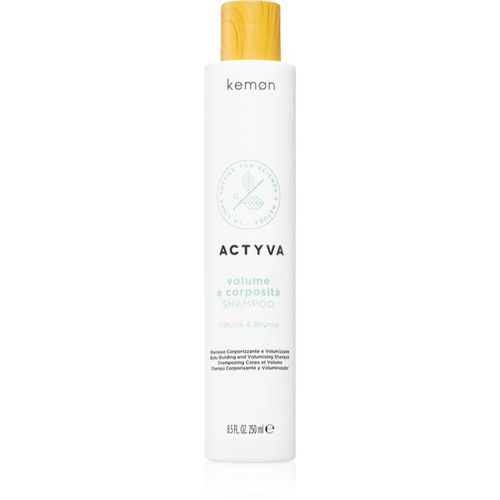 Actyva Volume e Corposità shampoo volumizzante per capelli delicati senza siliconi 250 ml - Kemon - Modalova