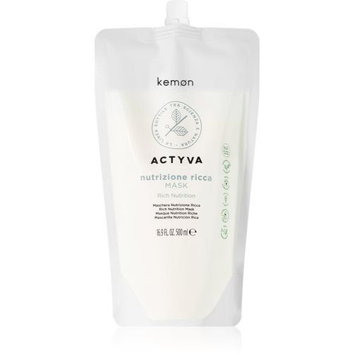 Actyva Nutrizone Ricca mascarilla intensa para cabello extremadamente seco 500 ml - Kemon - Modalova