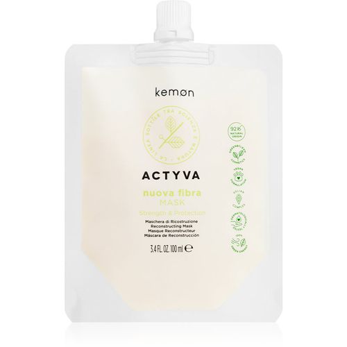 Actyva Nuova Fibra mascarilla para cabello frágil y dañado 100 ml - Kemon - Modalova