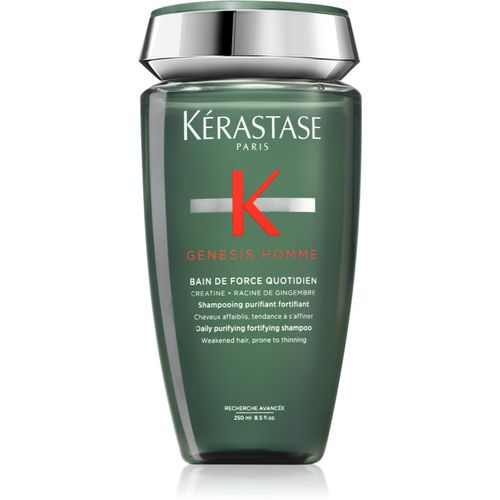 Genesis Bain de Force Quotiden champú limpiador y nutritivo para el cabello frágil con tendencia a la caída para hombre 250 ml - Kérastase - Modalova