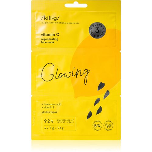 Vitamin C Regenerating mascarilla en gel para el rostro 3x7 g - Kilig - Modalova