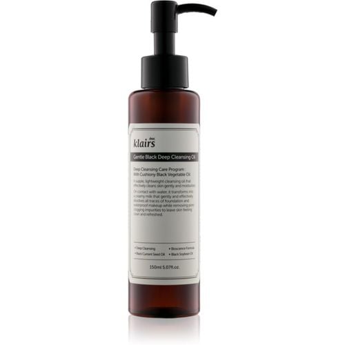 Gentle Black Deep Cleansing Oil olio di pulizia profonda per pelli grasse 150 ml - Klairs - Modalova