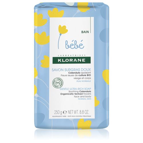 Bébé Calendula jabón nutritivo para bebé lactante 250 g - Klorane - Modalova