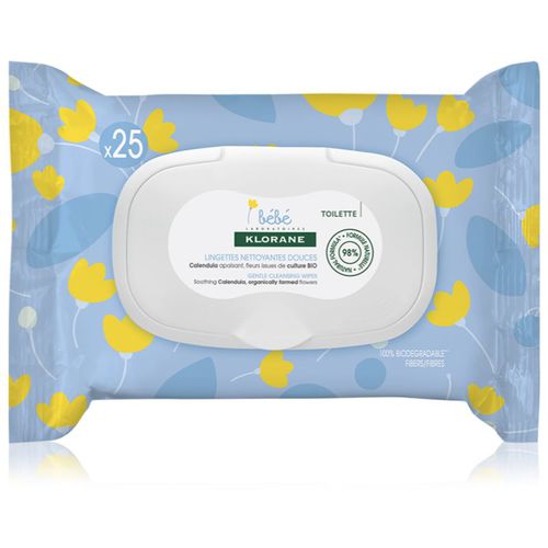 Bébé Calendula salviette detergenti delicate per neonati 25 pz - Klorane - Modalova