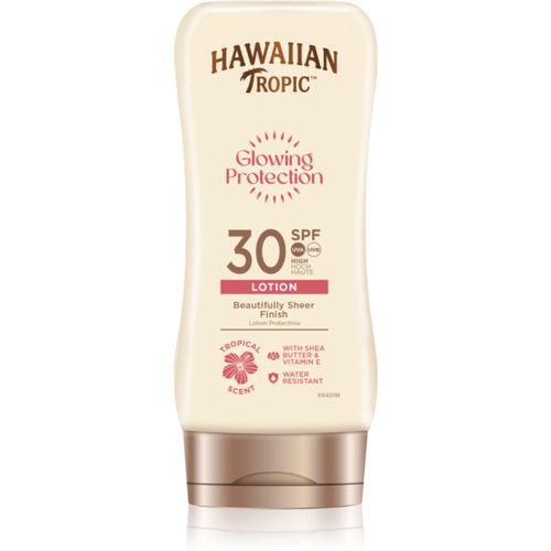 Glowing Protection Beautifully Sheer Finish latte abbronzante SPF 30 180 ml - Hawaiian Tropic - Modalova