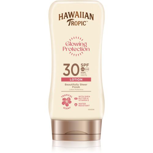 Glowing Protection Beautifully Sheer Finish leche bronceadora SPF 30 180 ml - Hawaiian Tropic - Modalova