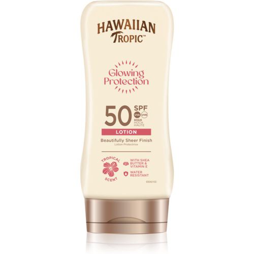 Glowing Protection Lotion latte abbronzante SPF 50+ 180 ml - Hawaiian Tropic - Modalova