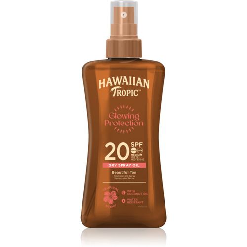 Glowing Protection Dry Oil Spray feuchtigkeitsspendendes Bräunungsgel SPF 20 200 ml - Hawaiian Tropic - Modalova