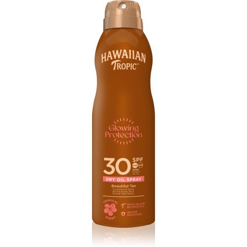 Glowing Protection Dry Oil Spray aceite seco solar en spray SPF 30 180 ml - Hawaiian Tropic - Modalova