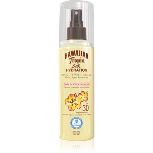 Silk Hydration SPF30 olio abbronzante per viso e corpo 150 ml - Hawaiian Tropic - Modalova