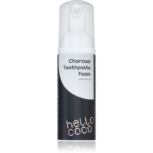 Activated Charcoal dentifricio sbiancante con carbone attivo 50 ml - Hello Coco - Modalova