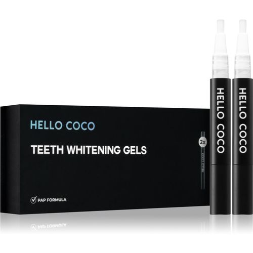 PAP+ Teeth Whitening Gels ricarica con effetto sbiancante 2 pz - Hello Coco - Modalova