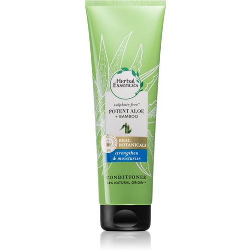 Natural Origin Strenght & Moisture balsamo per capelli Potent Aloe & Bamboo 275 ml - Herbal Essences - Modalova