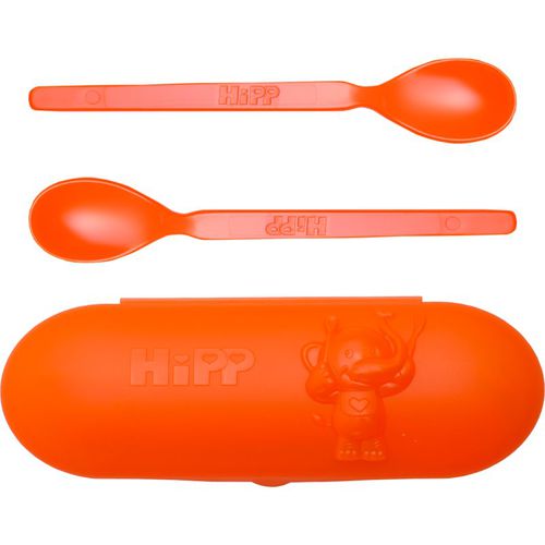 Spoons Set Geschirrset unterwegs Orange - Hipp - Modalova