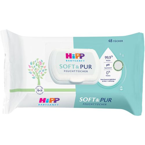 Soft & Pur feuchte Feuchttücher für Kinder ab der Geburt 48 St - Hipp - Modalova