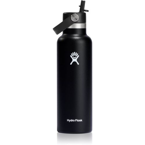 Standard Mouth Straw Cap botella termo color Černá 621 ml - Hydro Flask - Modalova