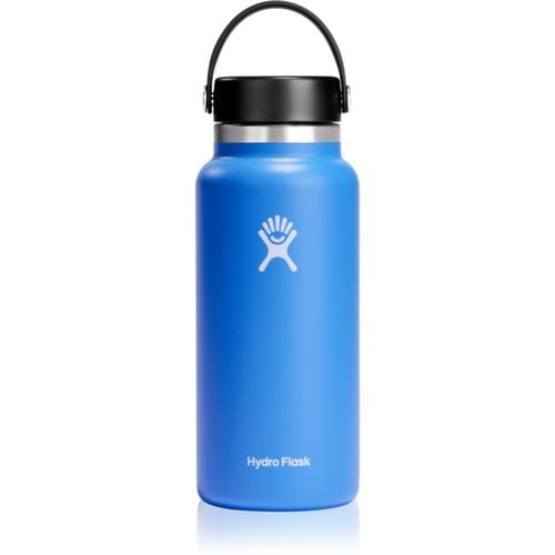 Wide Mouth Flex Cap Thermoflasche Farbe Blue 946 ml - Hydro Flask - Modalova