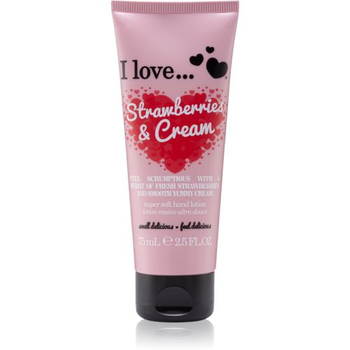 Strawberries & Cream crema per le mani 75 ml - I love... - Modalova