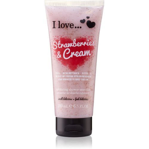 Strawberries & Cream gel de ducha exfoliante 200 ml - I love... - Modalova