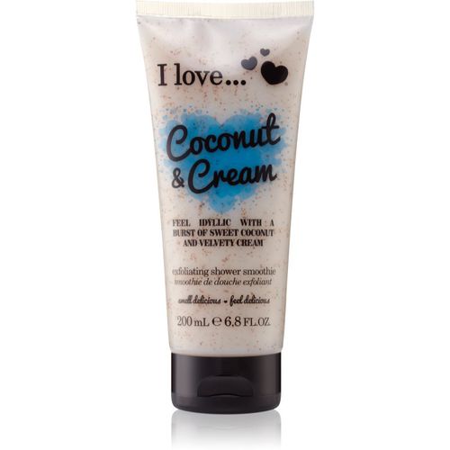 Coconut & Cream gel de ducha exfoliante 200 ml - I love... - Modalova