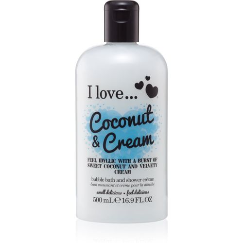 Coconut & Cream aceite de ducha y baño 500 ml - I love... - Modalova