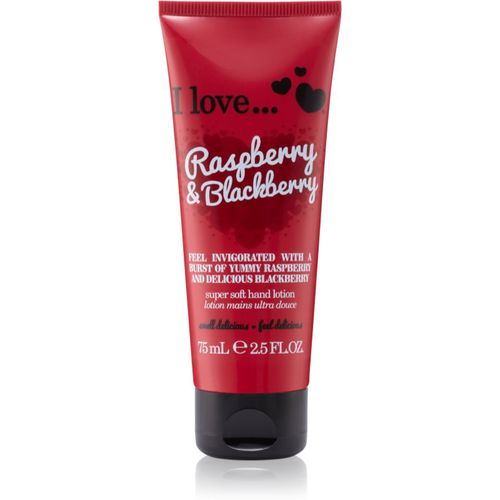 Raspberry & Blackberry crema de manos 75 ml - I love... - Modalova