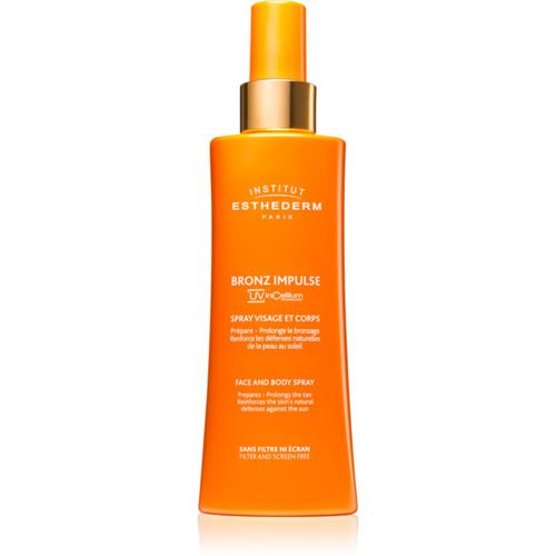 Bronz Impulse Body & Face Emulsion im Spray für schnellere und langanhaltende Bräune 150 ml - Institut Esthederm - Modalova