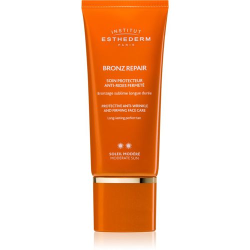 Bronz Repair crema facial reafirmante antiarrugas de protección UV media 50 ml - Institut Esthederm - Modalova