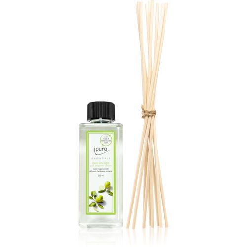 Essentials Lime Light Ersatzfüllung Aroma Diffuser + Ersatzstäbchen für Aromazerstäuber 200 ml - ipuro - Modalova