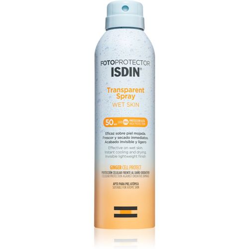 Transparent Spray Wet Skin Bräunungsspray SPF 50 250 ml - ISDIN - Modalova