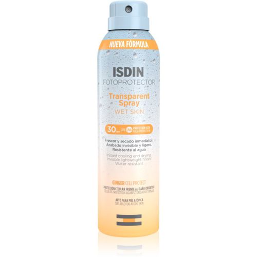 Transparent Spray Wet Skin spray abbronzante trasparente SPF 30 250 ml - ISDIN - Modalova