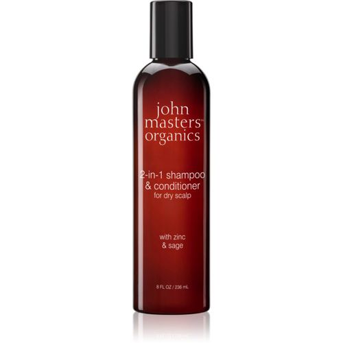 Scalp 2 in 1 Shampoo with Zinc & Sage Shampoo und Conditioner 2 in 1 236 ml - John Masters Organics - Modalova